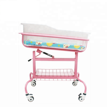 New Style Medical Equipment Manual Adjustable Crib Hospital Baby Cot Bed